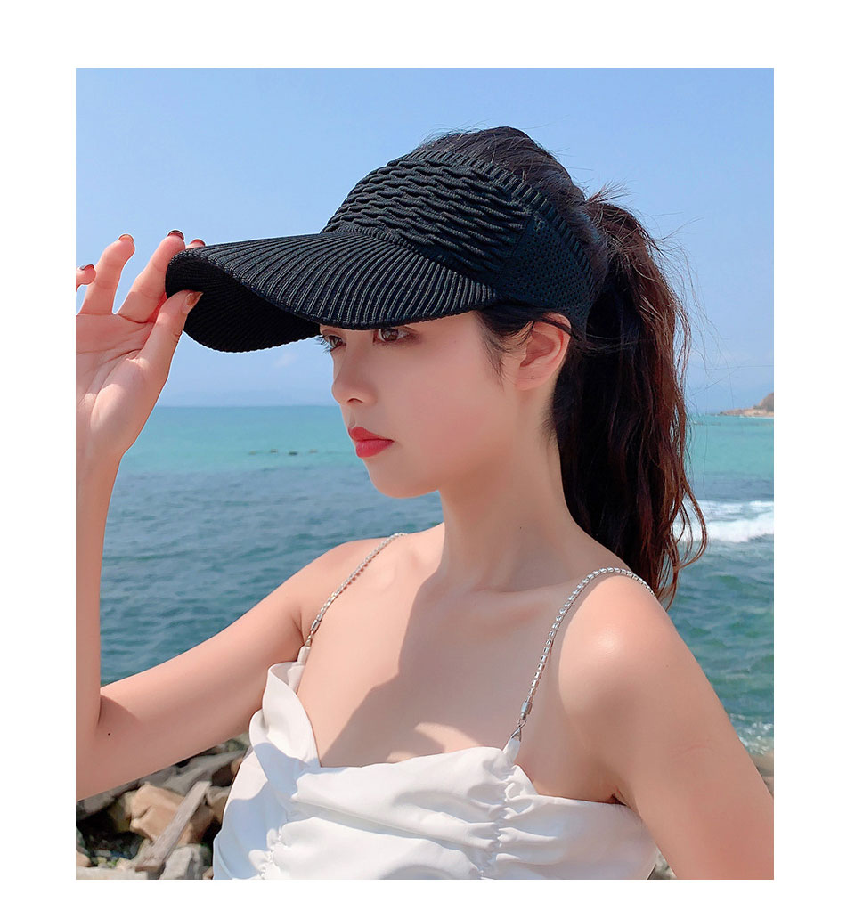 レディース サンバイザー 日よけ帽子 レディース つば広 バイザー サンバイザー