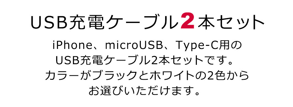 充電ケーブル USBケーブル アウトレット