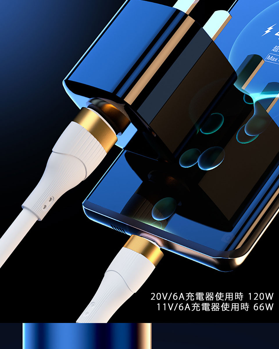 iPhone充電ケーブル type-c充電ケーブル 1.2m 1.8m スマホ充電ケーブル
