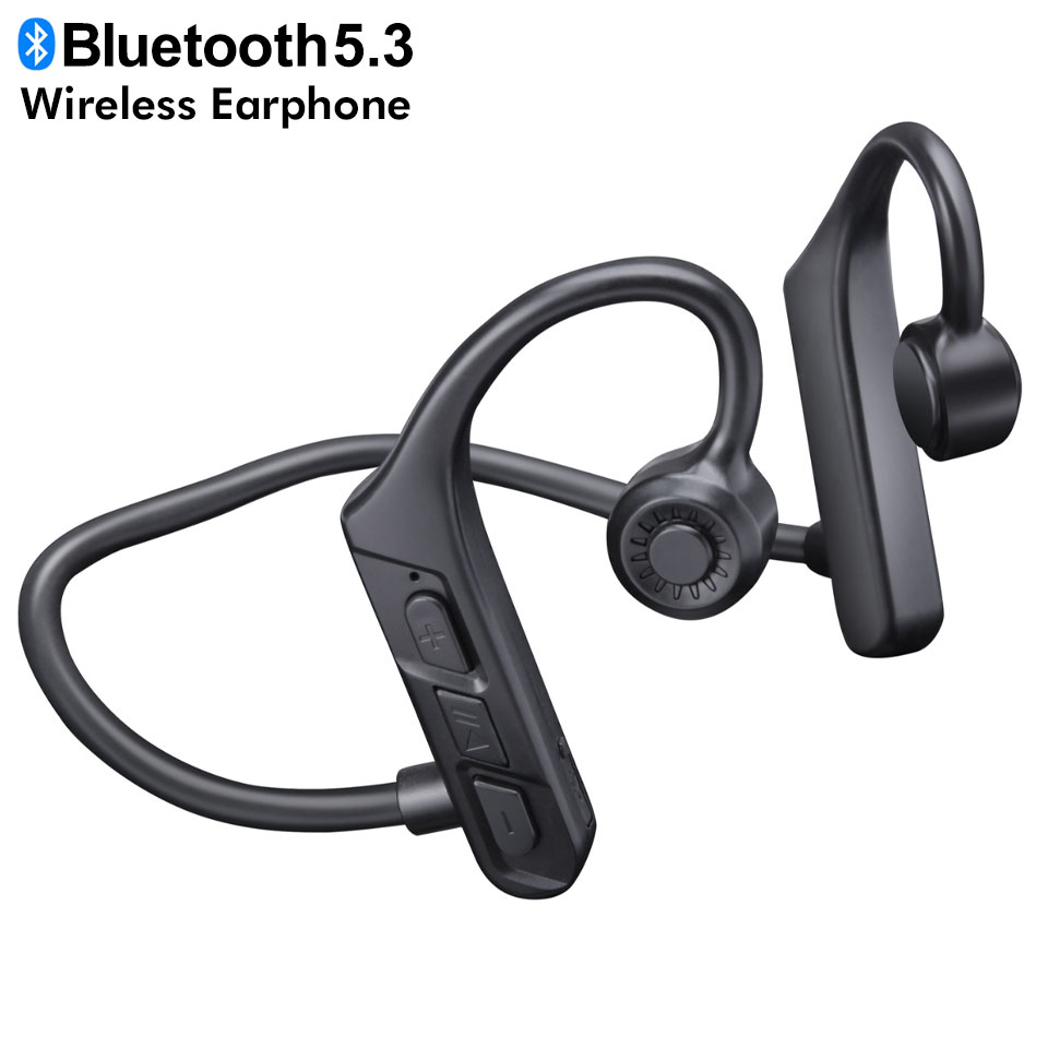 イヤホン bluetooth 首掛け 空気伝導 耳掛け ノイズキャンセリング ワイヤレスイヤホン