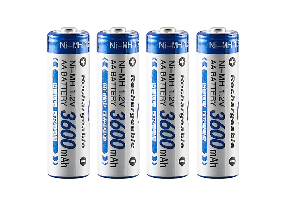 単3形ニッケル水素充電池 4本セット 充電式 ニッケル水素電池 単三 充電式電池