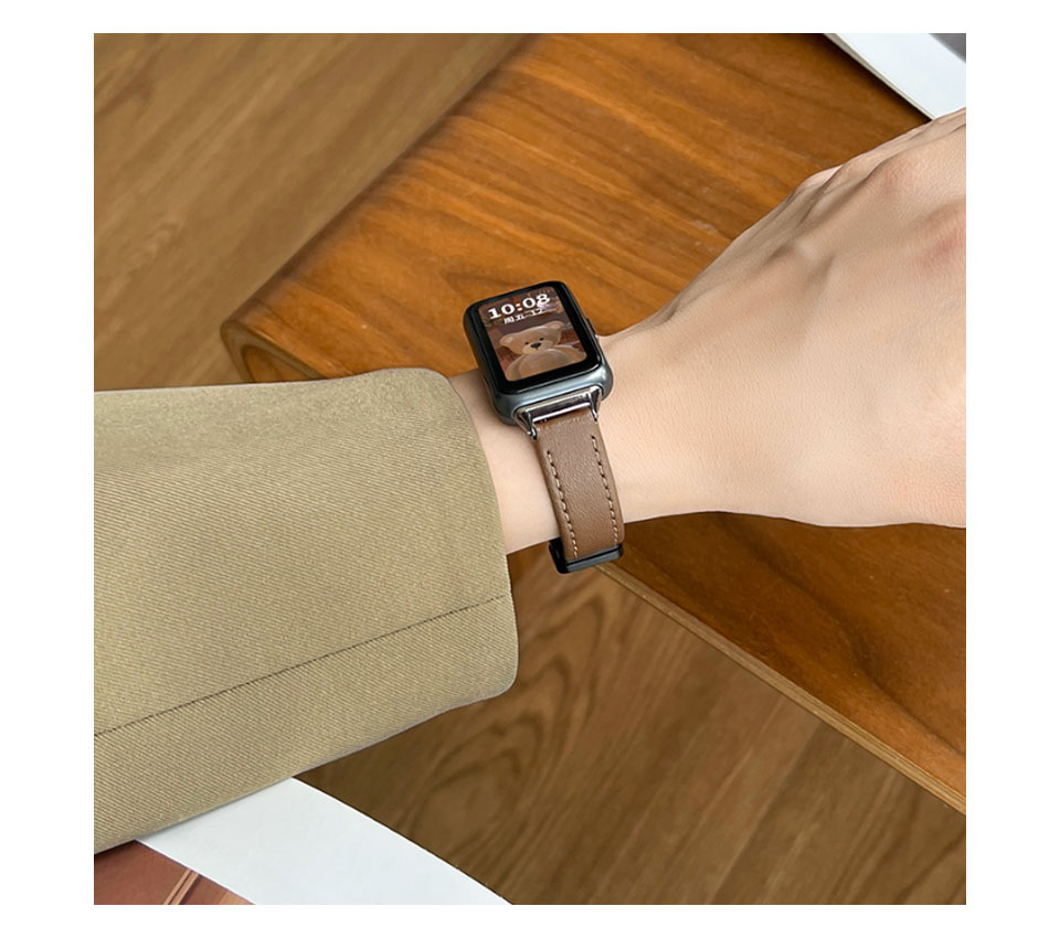 huawei band 8 バンド 9 交換バンド ファーウェイバンド8 ベルト 本革 本革 レザー