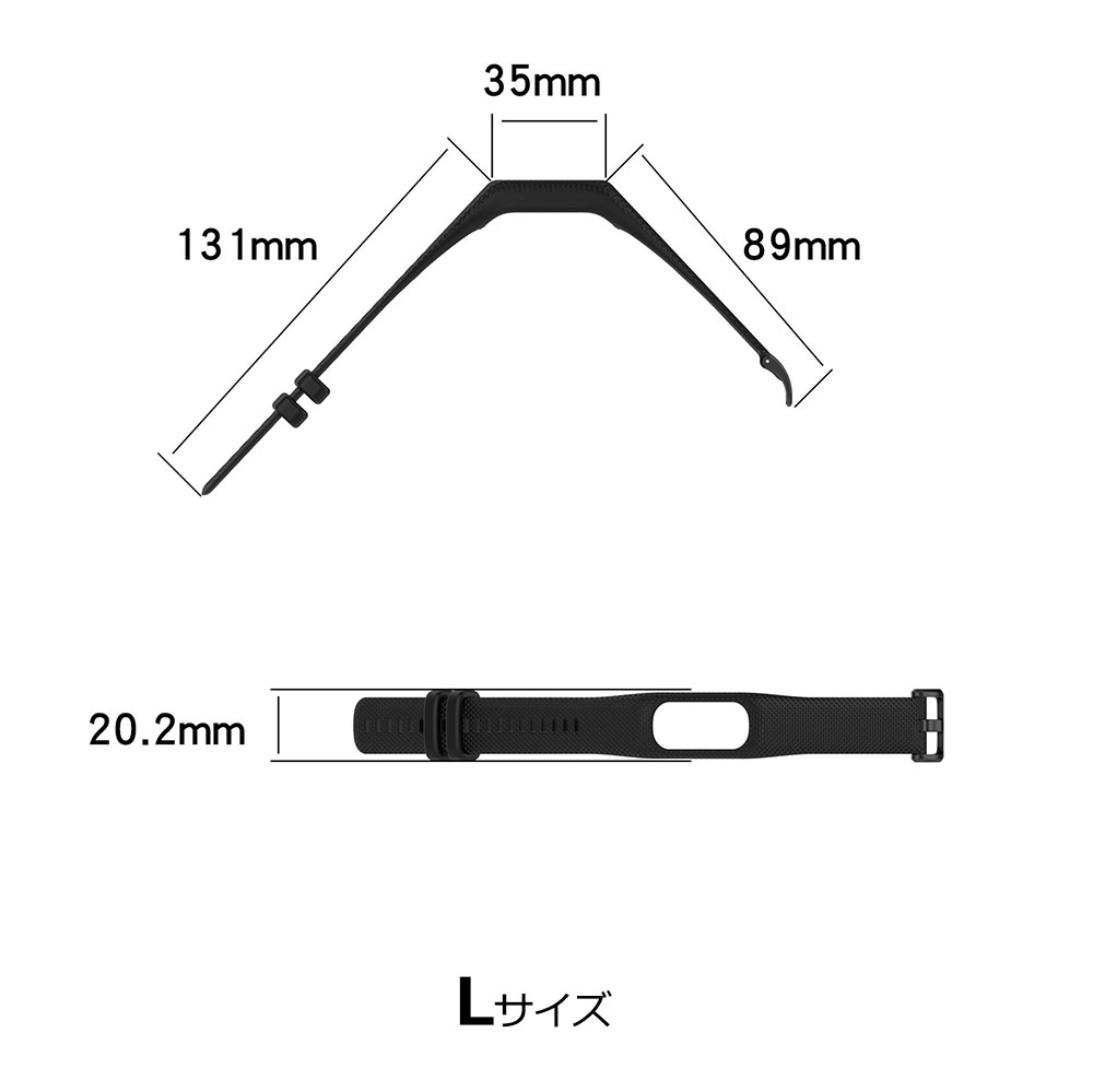 Garmin vivosmart 5 バンド シリコン 交換バンド ガーミン ヴィヴォスマート5バンド 一体型ベルト