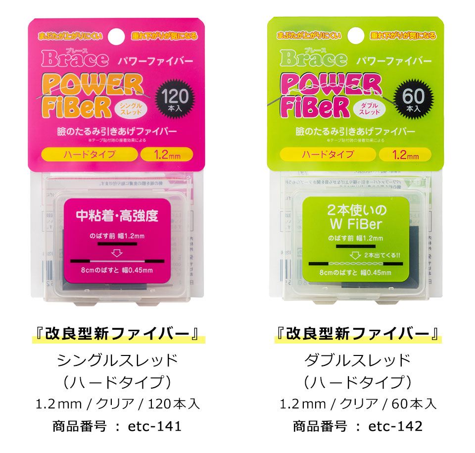 二重テープ アイテープ 二重まぶたテープ クセ付け アイプチ パワーファイバー 二重ファイバー 