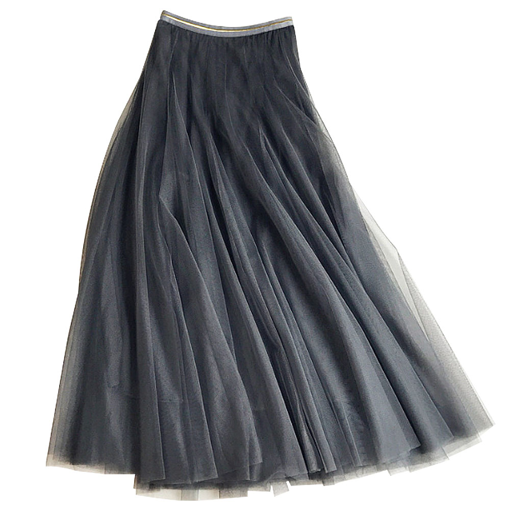 foxey new york　ふわふわフリルスカート　黒　シフォン foxey new york ふわふわフリルスカート 黒 シフォン