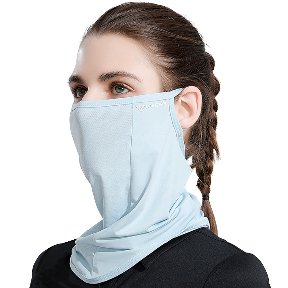 フェイスカバー uvカット ゴルフ テニス スポーツ UVマスク UVカット