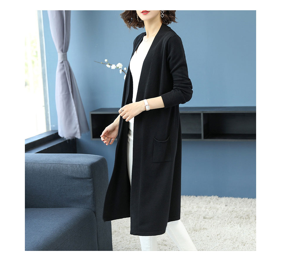 ロングカーディガン カーディガン レディース 秋冬 ロング丈 ミドル丈 トップス 秋冬ロングカーディガン