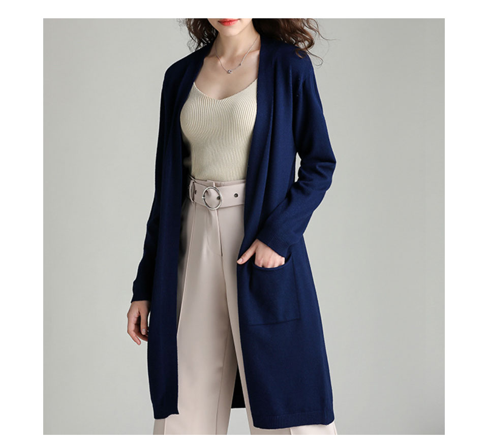 ロングカーディガン カーディガン レディース 秋冬 ロング丈 ミドル丈 トップス 秋冬ロングカーディガン