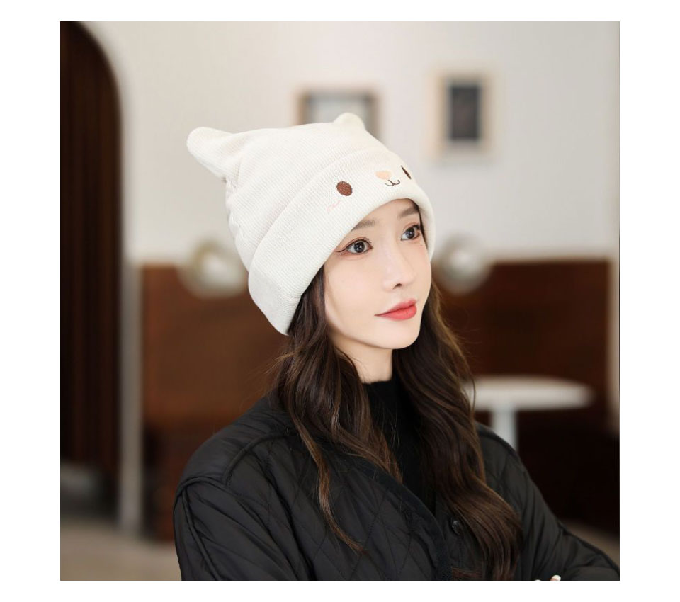ニット帽 猫耳 耳付き 帽子 ねこ耳 ニット ニット帽子 レディース ニットキャップ