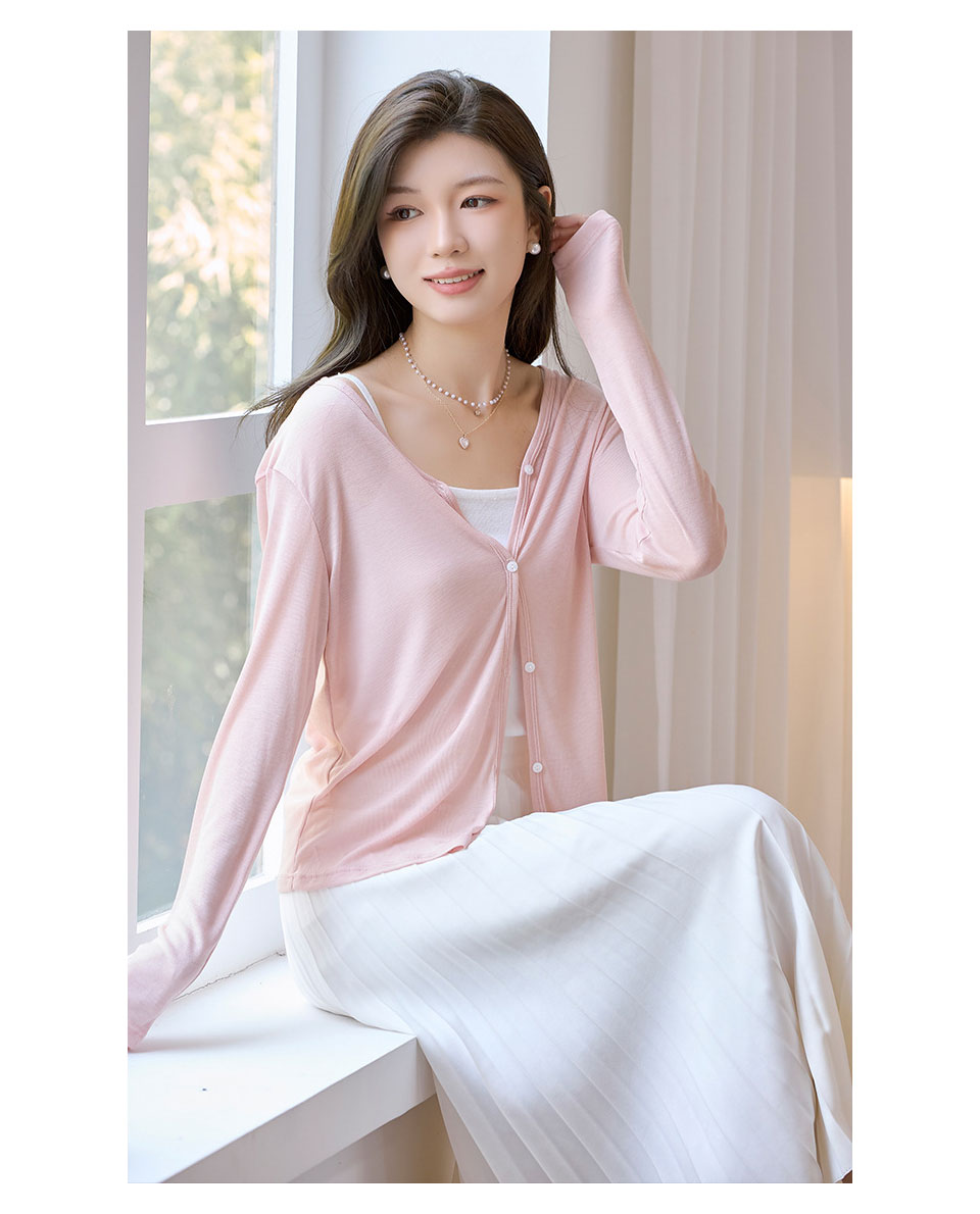 サマー カーディガン 長袖 薄手 サマーニット レディース 春夏カーディガン