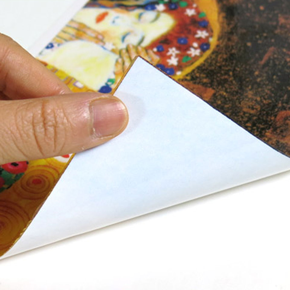 ウォールステッカー 真珠の耳飾りの少女 接吻