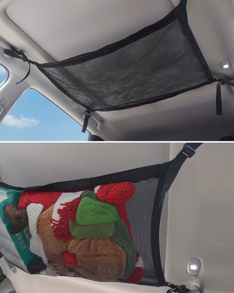 ヘッドスペースネット 車 ネット 天井 ラゲッジネット ルーフネット