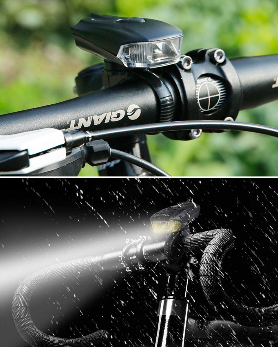 自転車 ライト LED 防水 自転車ライト