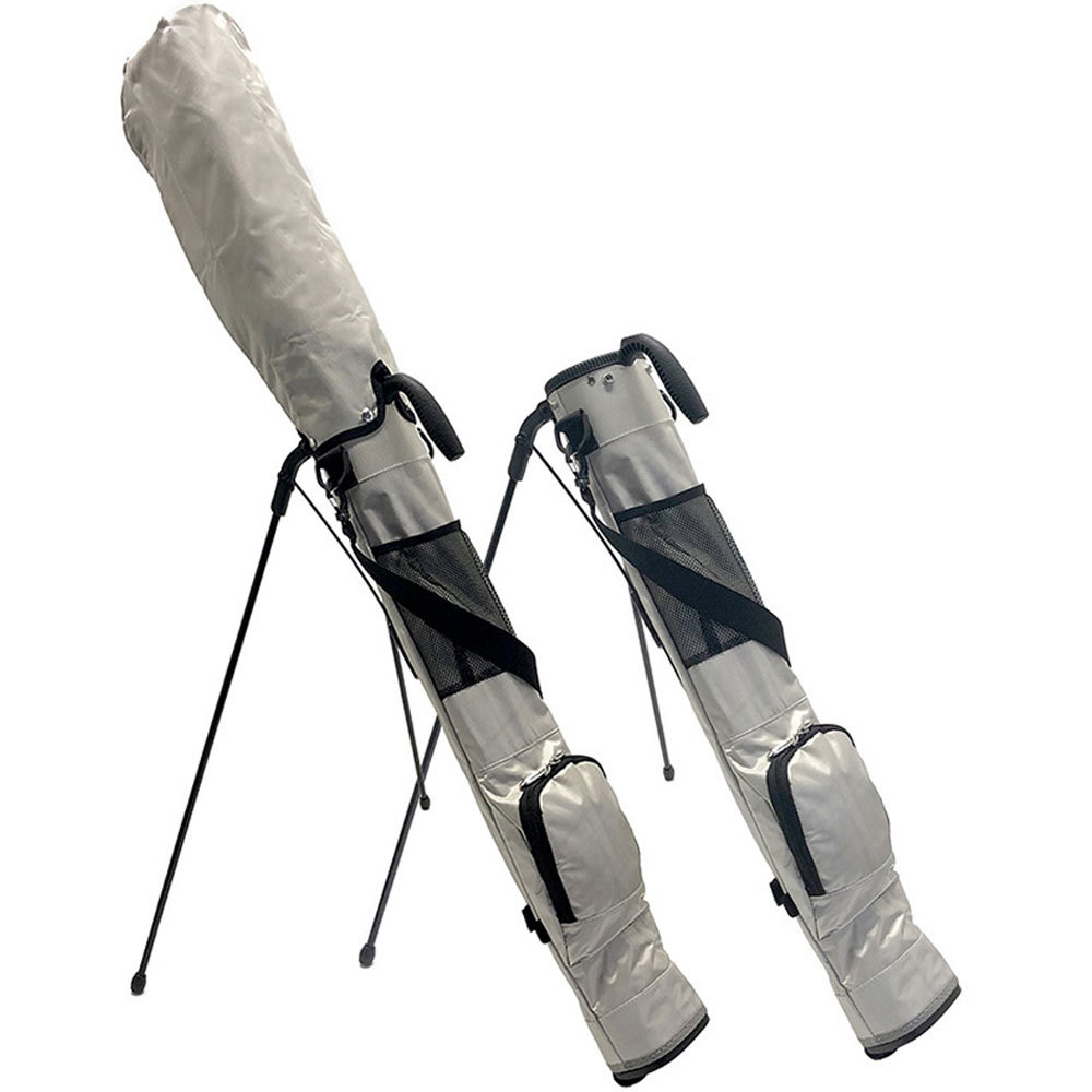 セルフスタンド クラブケース スタンド ゴルフ 練習用 フードカバー 大