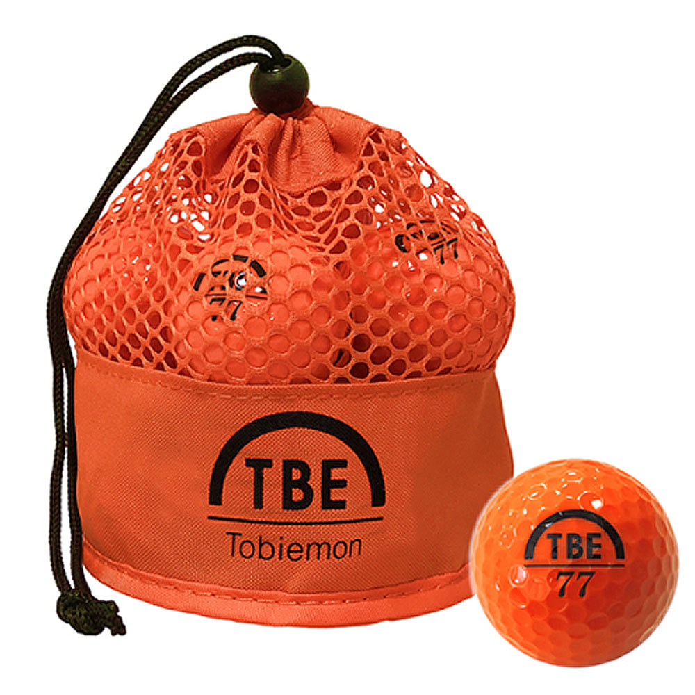 飛衛門 ゴルフボール 12個入り メッシュバッグ TBE Tobiemon