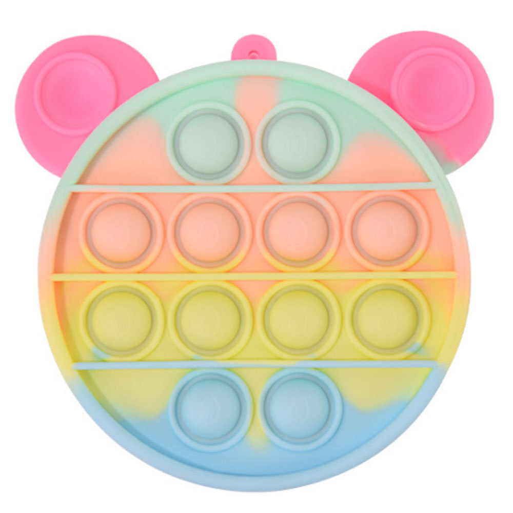 小銭入れ コインケース 財布 プッシュポップ ストレス解消グッズ プッシュ ポップ バブル 知育 ポップイット 玩具 カラフル バブル感覚 y4