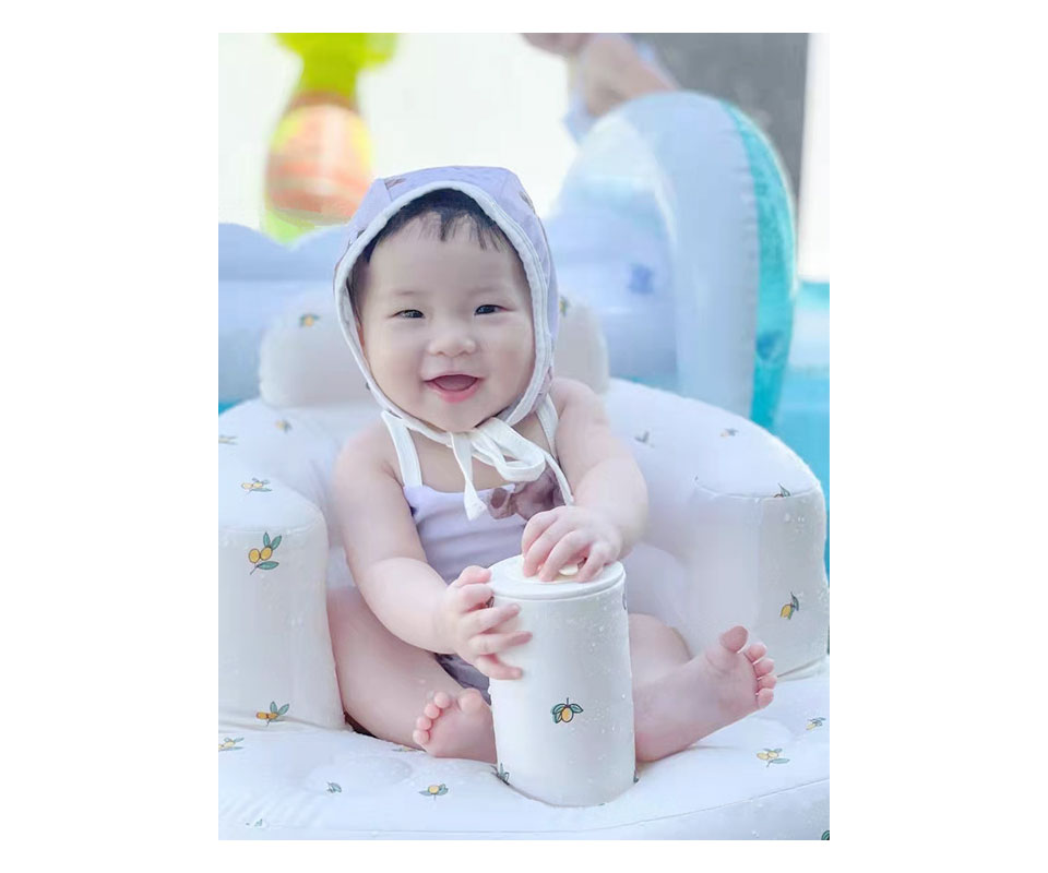 バスチェア 赤ちゃん ベビーチェア 空気 ベビーバスチェア お風呂 椅子