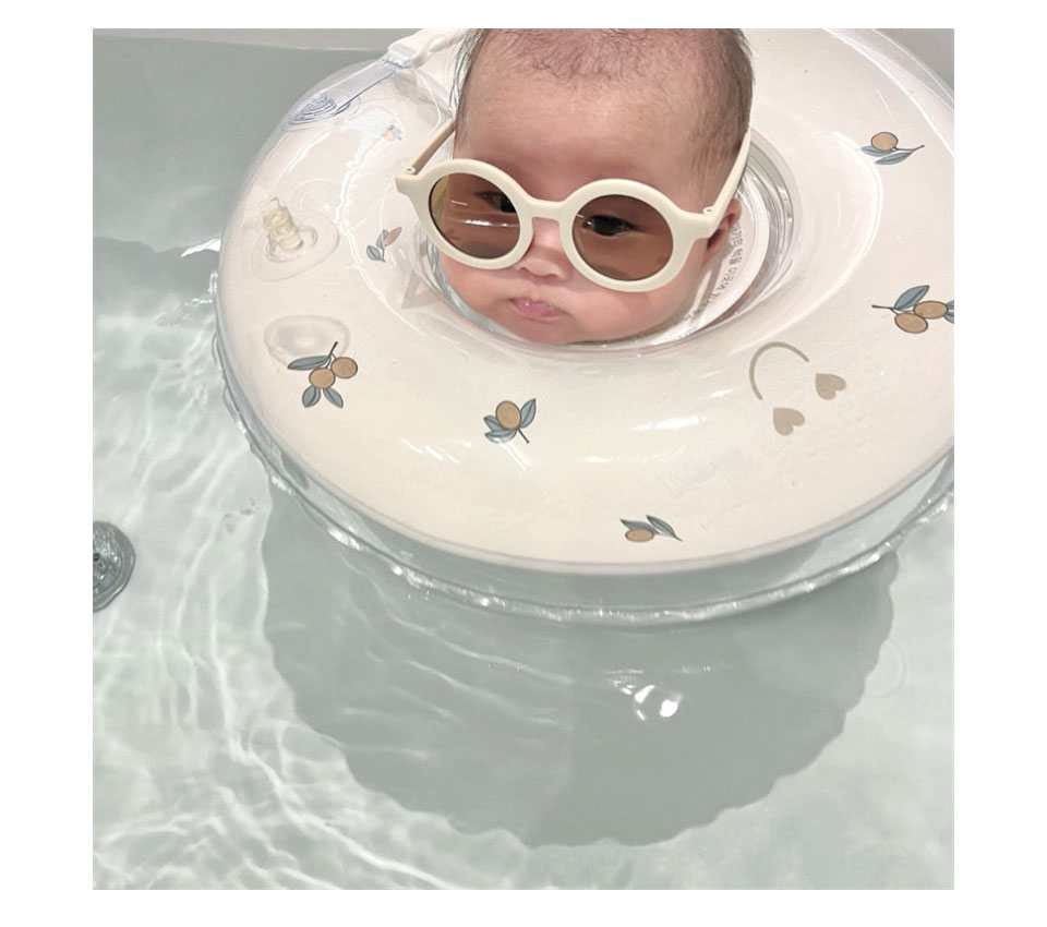 赤ちゃん 浮き輪 お風呂 ベビーフロート