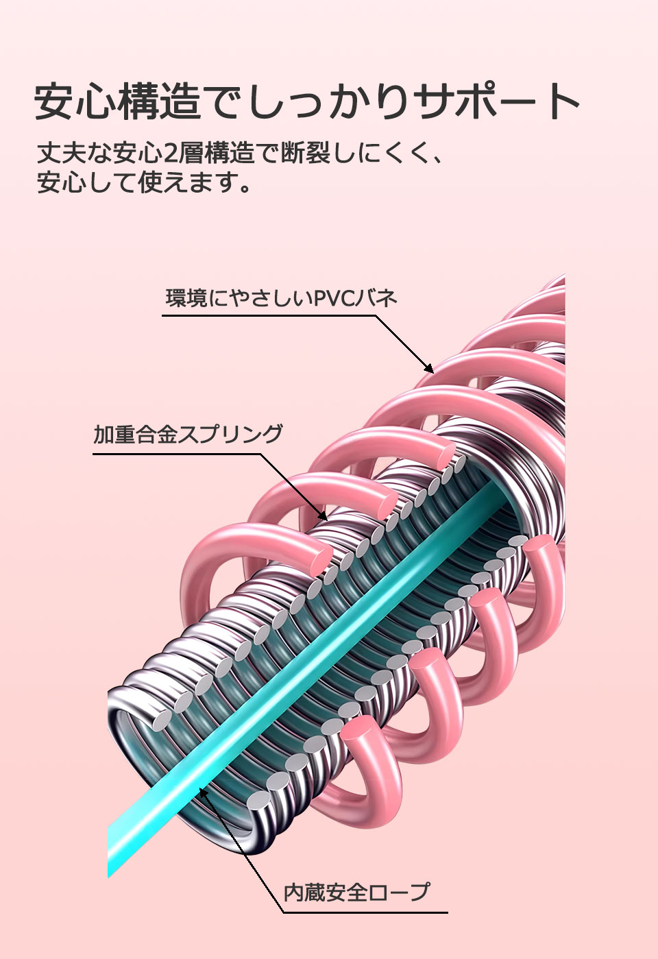 フラフープ ダイエット 柔らかい ソフトフラフープ スプリングフラフープ 大人用
