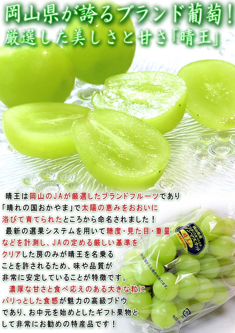 晴王 ギフト