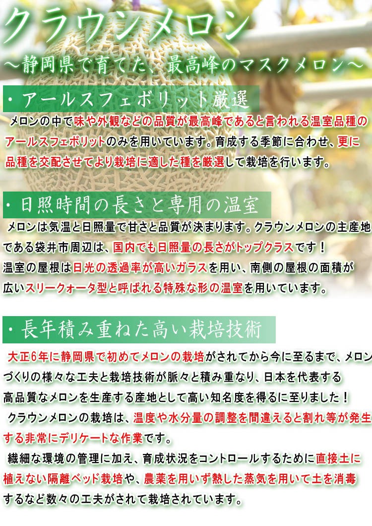 クラウンメロン ギフト