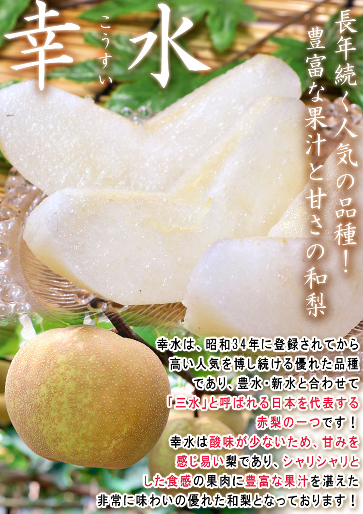 いただきもの 幸水