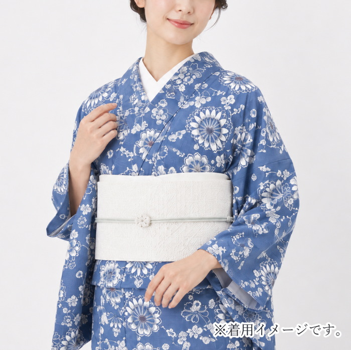 竺仙 浴衣 紅梅小紋 綿紅梅 ゆかた ちくせん レディース 女性 50代 40