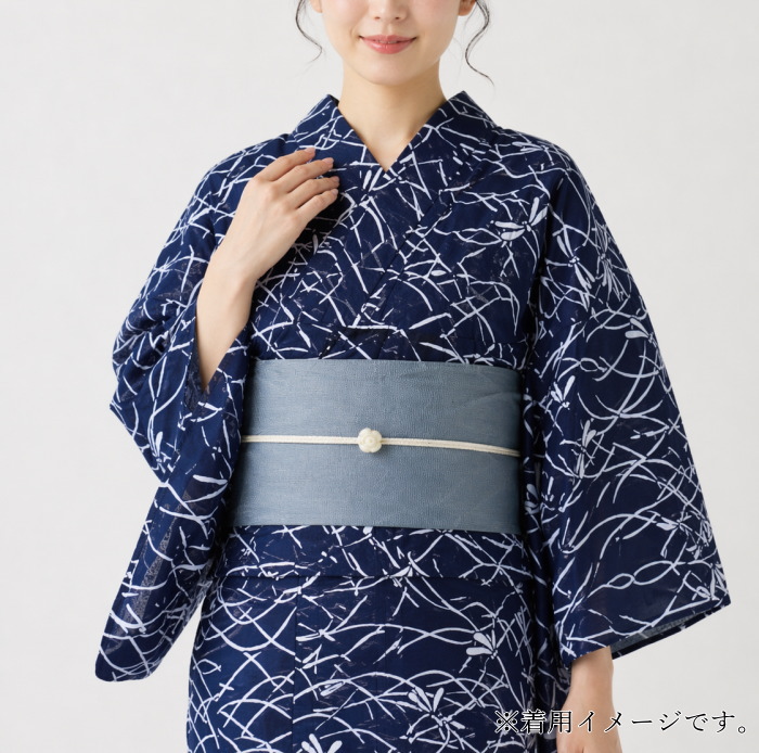 竺仙 浴衣 レディース レディス ladys ちくせん ゆかた 反物 綿絽 芝草