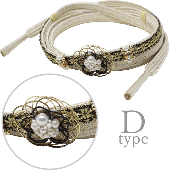 帯締め 水引き 振袖用 成人式 黒 : 和物屋-印傳屋印伝 財布バッグ和装