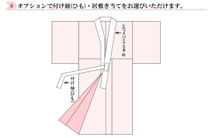 【反物別誂え】ポリエステル長襦袢