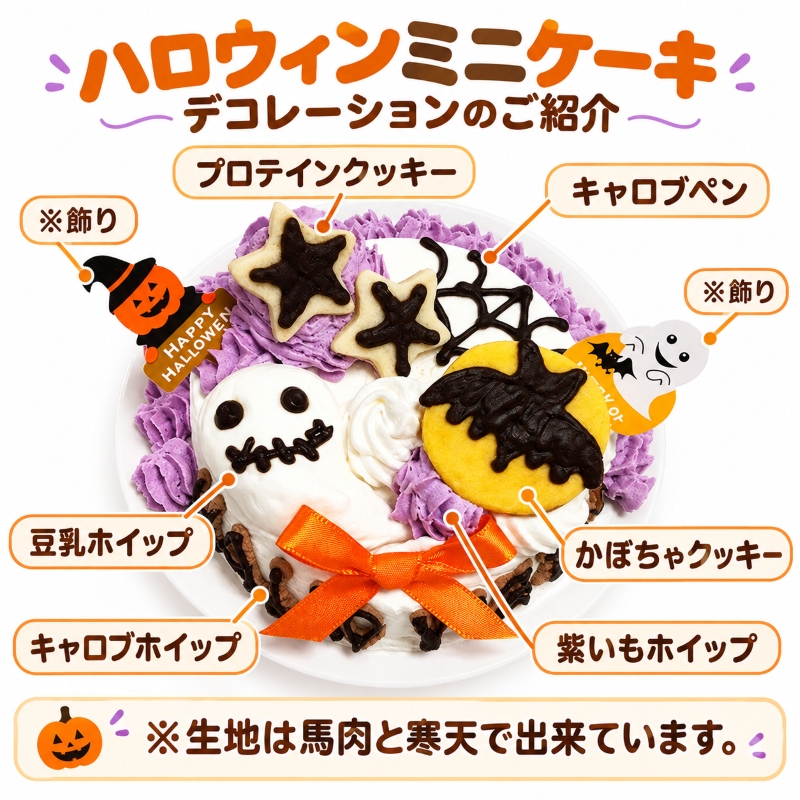 犬,ハロウィン,ワンバナ ,ギフト,パーティー,おやつ,ケーキ,無添加,クッキー,サメ軟骨