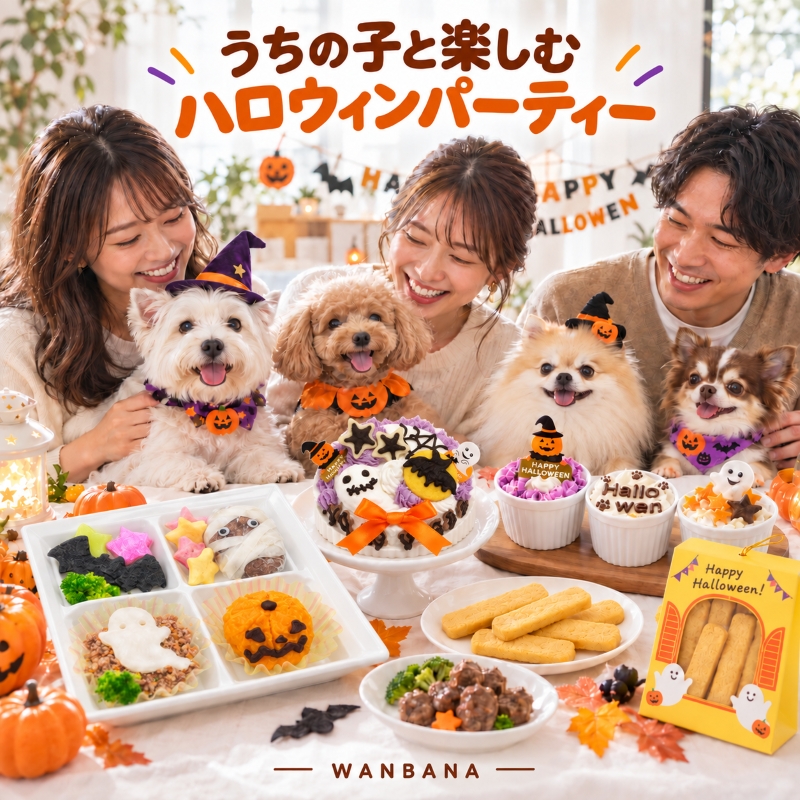 犬,ハロウィン,ワンバナ ,ギフト,パーティー,おやつ,ケーキ,無添加,クッキー,サメ軟骨