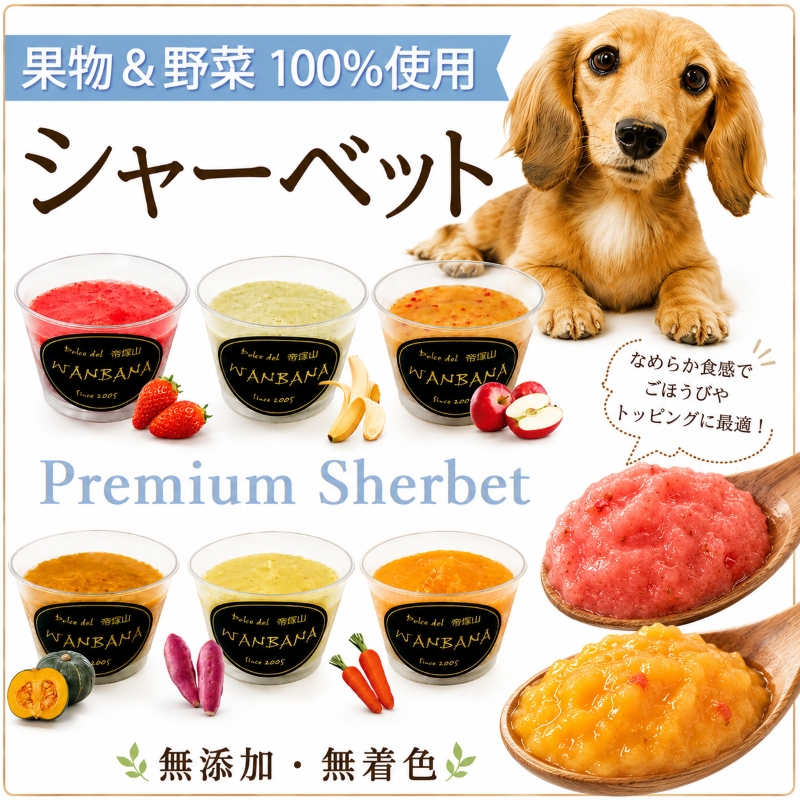 帝塚山WANBANA 犬用の天然無添加おやつ！無漂白で安心サメキューブ