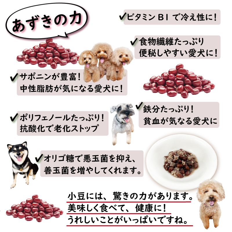 犬,わんちゃん,ドッグ,フード,ごはん,スープ,ドリンク,水分補給,サメ肉,小豆,パワー,冷え性,貧血,鉄分豊富,野菜,体温調整,無添加,美味しい,アレルギー,低カロリー,低脂肪,ダイエット,肥満,涙やけ,肝臓,ケア,腎臓,涙やけ,健康,長生き,シニア,パピー,ワンバナ