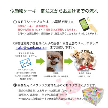 犬，無添加，ケーキ，お祝い，誕生日，ギフト，安心，消化，豆乳，大豆，バースデー，似顔絵，オリジナル，記念日，プレゼント，WANBANA，ワンバナ