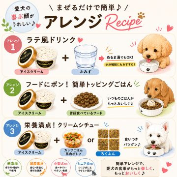 帝塚山WANBANA あすつく 犬 アイスクリーム6種類セット 無添加 国産 生