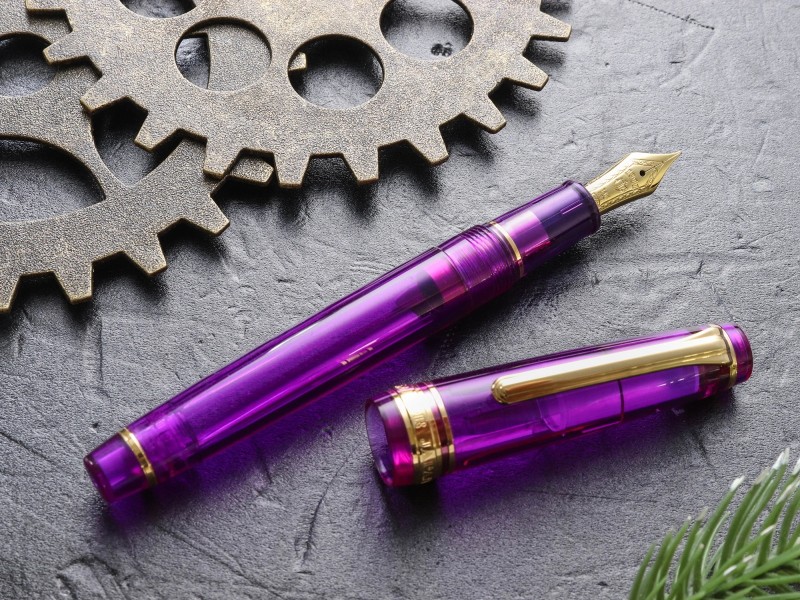 セーラー万年筆 WANCHER × SAILOR プロフェッショナルギアスリム 14金