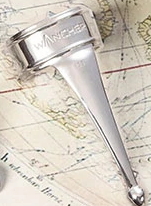 WANCHER/ワンチャー 世界樹万年筆用 925シルバーリング クリップ 純銀