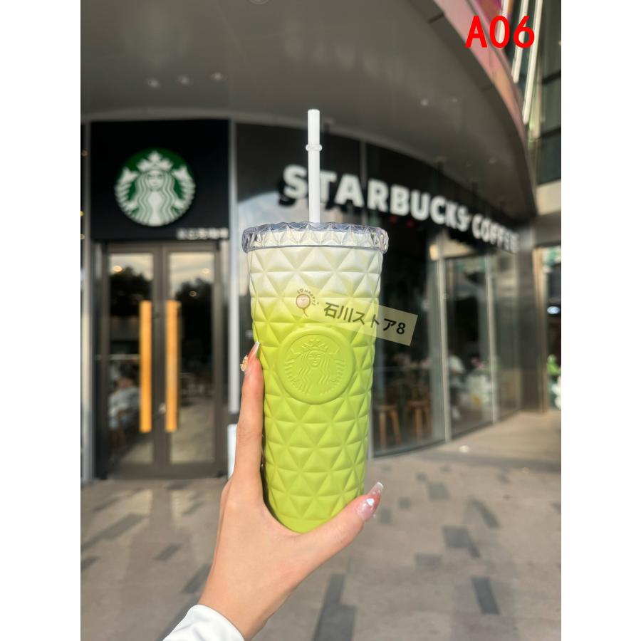 2024新モデル スターバックス STARBUCKS タンブラー ステンレスカップ コップ ストロー スタバ 保温 保冷 おしゃれ 海外 新品 大容量  591ml