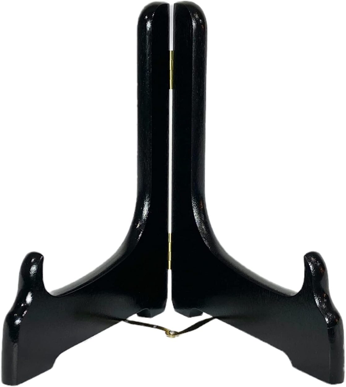 紀州シリーズ 木製皿立て 4号 ブラック ワインレッド (直径14