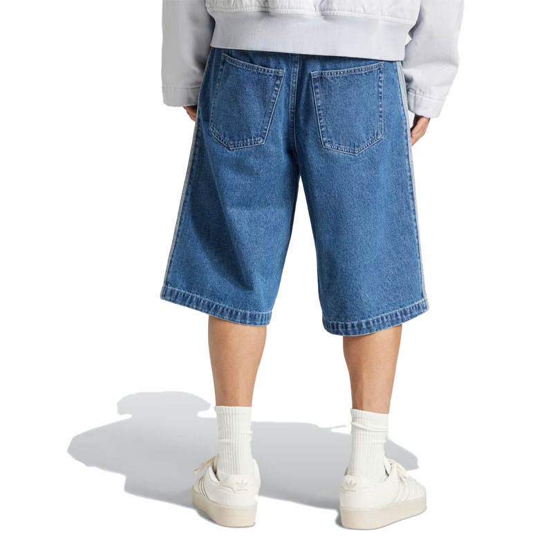 【adidas】Originals ジョガーデニム バミューダショーツ ワイド adidas】Originals ジョガーデニム バミューダショーツ ワイド