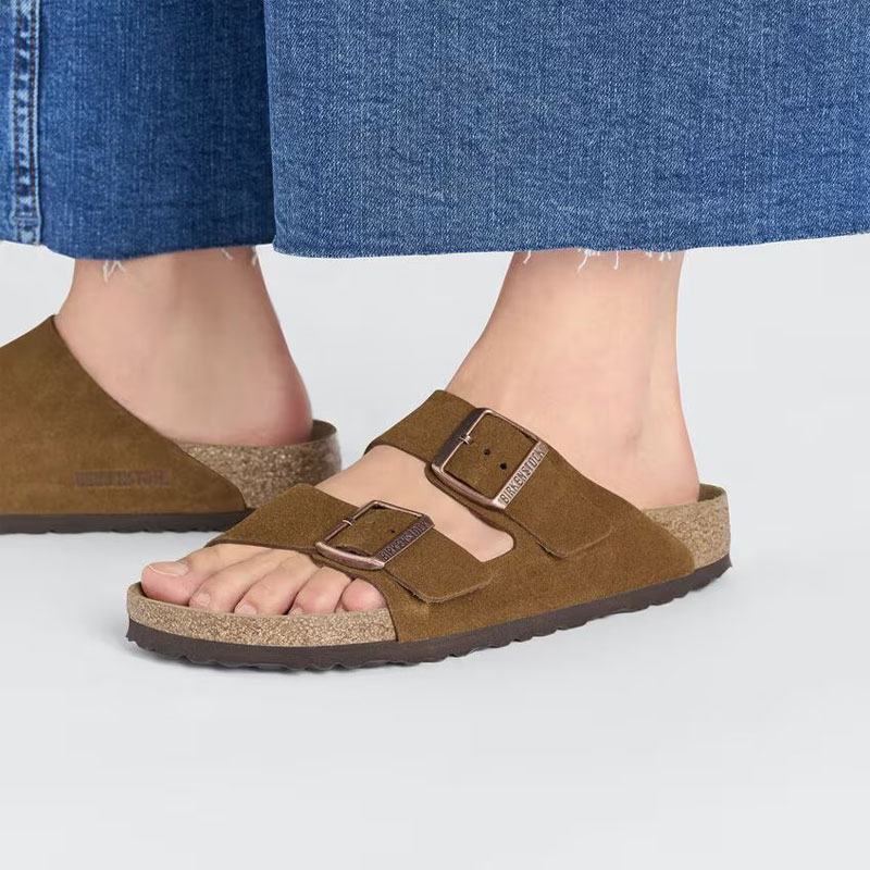 BIRKENSTOCK ARIZONA サンダル スエード ブラウン ビルケンシュトック BIRKENSTOCK サンダル メンズ レディース Arizona