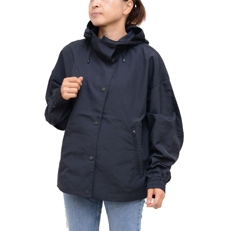 ダンスキン　DANSKINフード付きジャケット 黒/ベージュ 美品 ダンスキン DANSKINフード付きジャケット 黒/ベージュ 美品