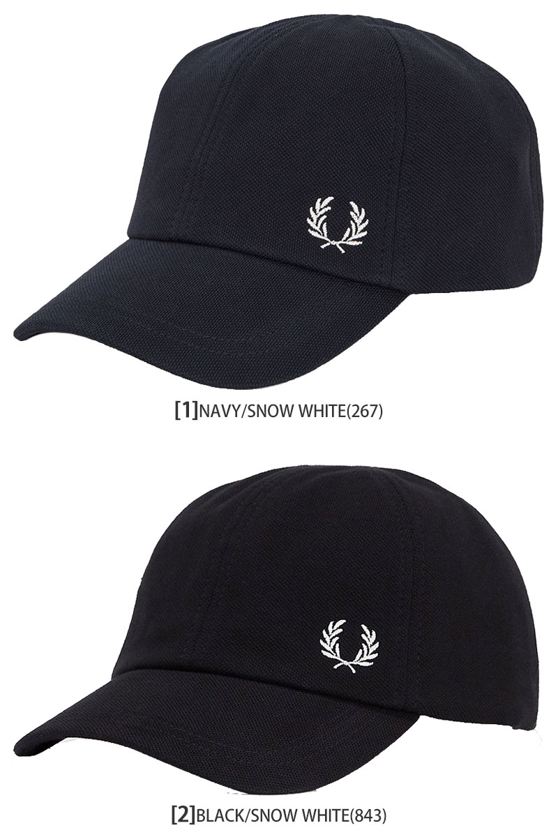 FRED PERRY ブラック ベレー帽 ONE SIZE フレッドペリー ウール ベレー帽 ブラック FRED PERRY HW7646
