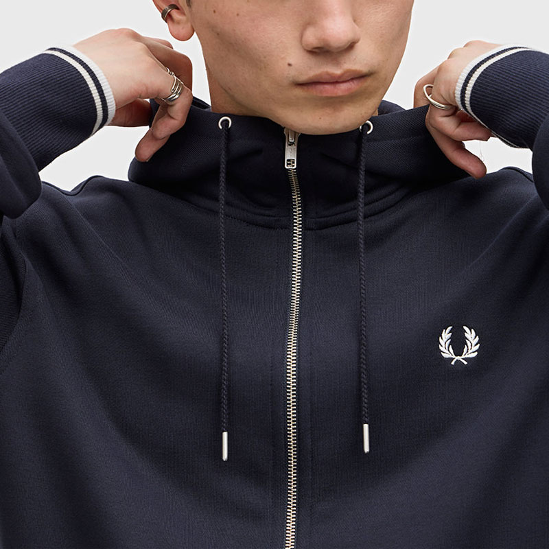 FRED PERRY（フレッドペリー） パーカー メンズ フーデッドジップ
