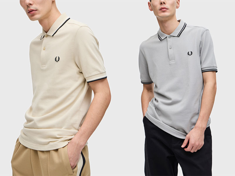 フレッドペリー FREDPERRY ポロシャツ 半袖 メンズ M3600 ツイン