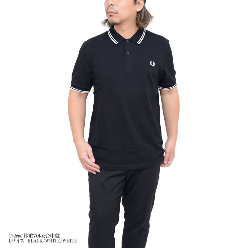FRED PERRY 交換送料片道無料 フレッドペリー ポロシャツ ザ