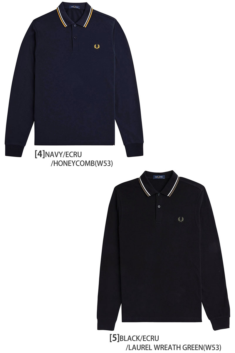 FRED PERRY（フレッドペリー） ポロシャツ 長袖 メンズ M3636 ザ