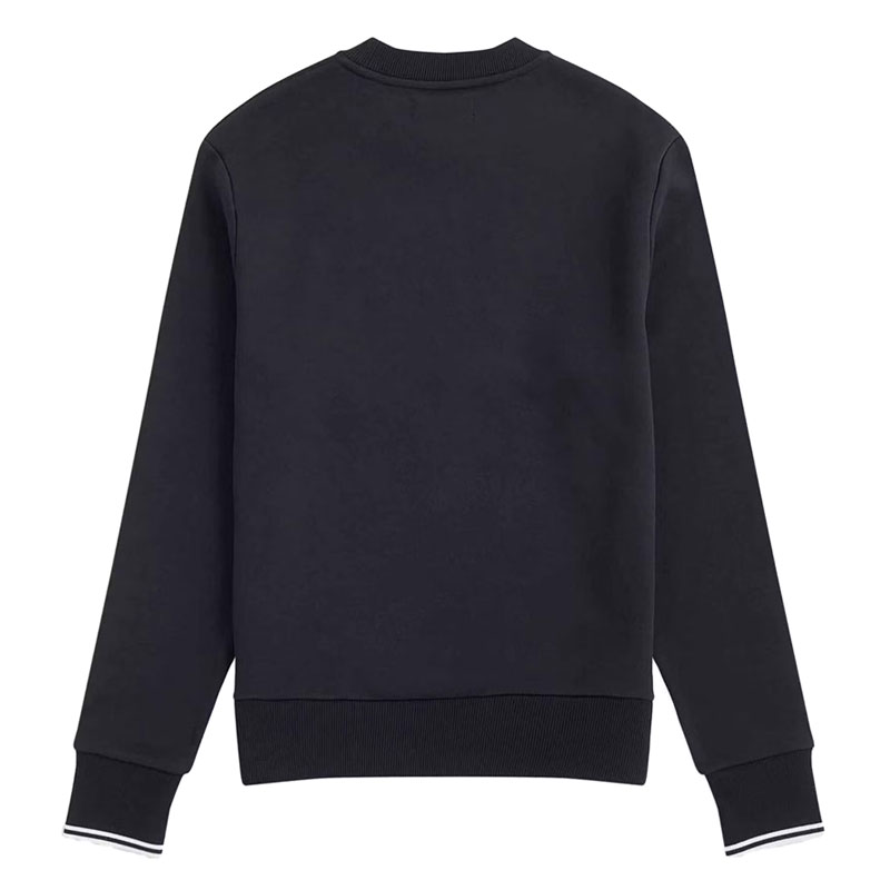 フレッドペリー fred perry トレーナー クルーネックスウェット 黒 M FRED PERRY トレーナー スウェット 「FRED PERRY/フレッドペリー
