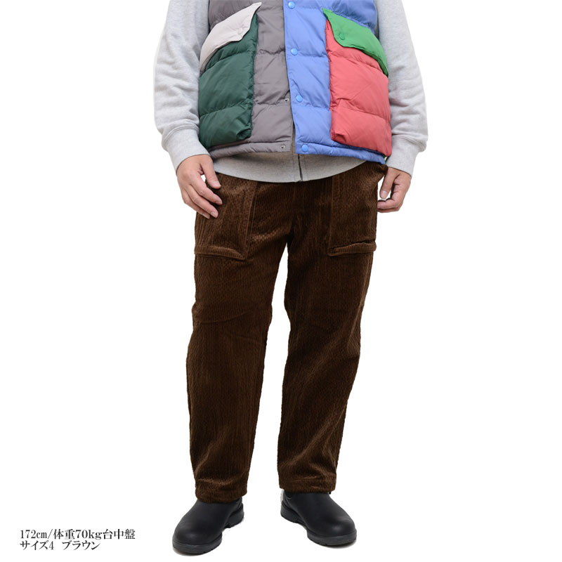 go slow caravan（ゴースローキャラバン） ボトムス ズボン メンズ